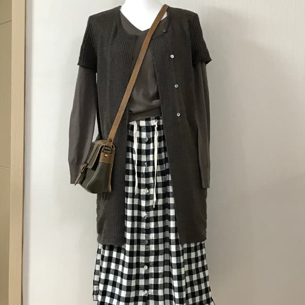 모리걸 빈티지 풀코디 세트 🍂 (상의2+스커트2+가방)