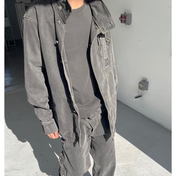 플라스틱 프로덕트 자켓 미개봉 새상품 M 사이즈