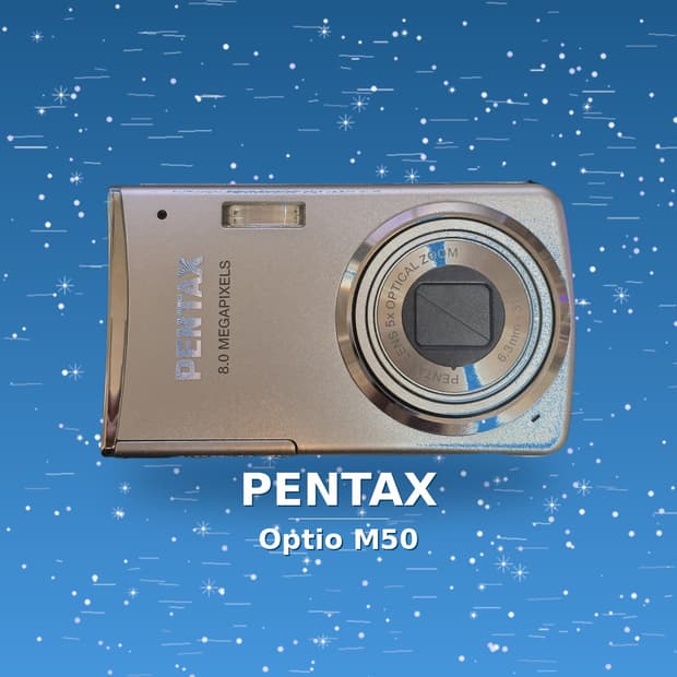 ​(빈티지 디카/작례O) Pentax Optio M50 실버 🎞️