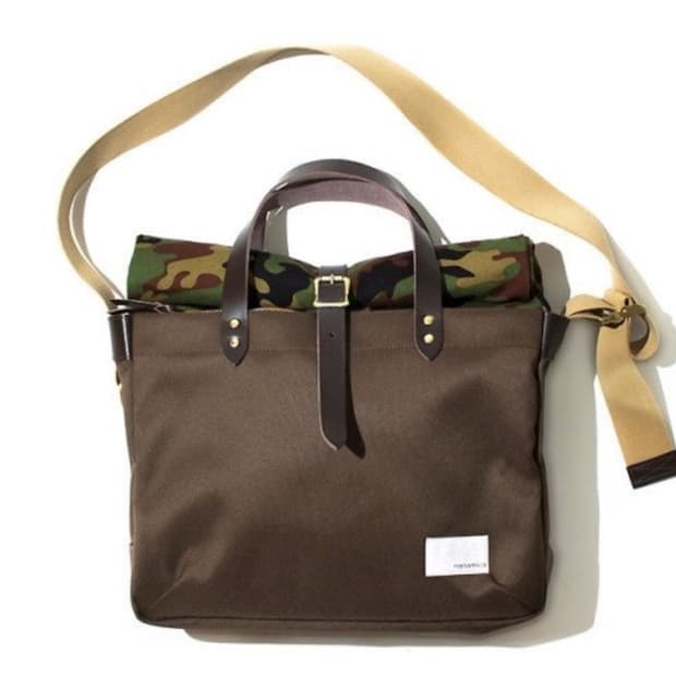 Nanamica roll-top brief case