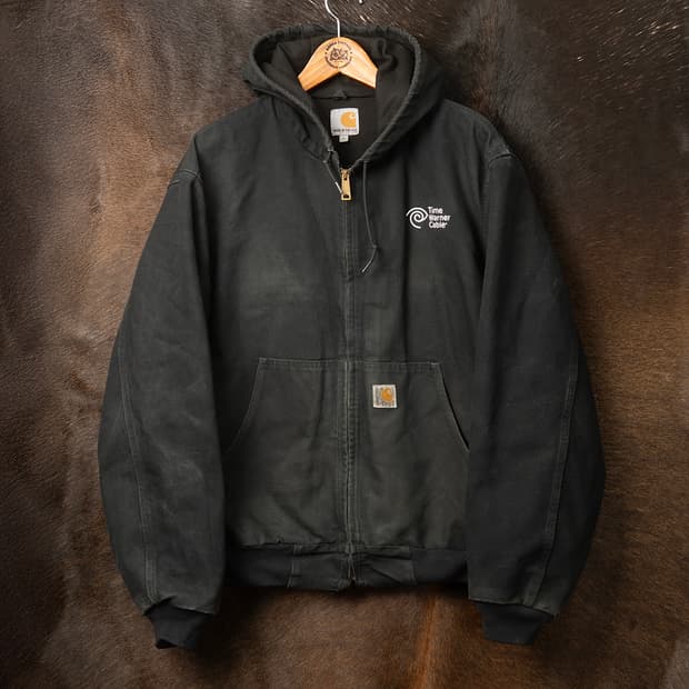 [L]  칼하트 J131 덕 액티브 자켓 블랙 USA 메이드 