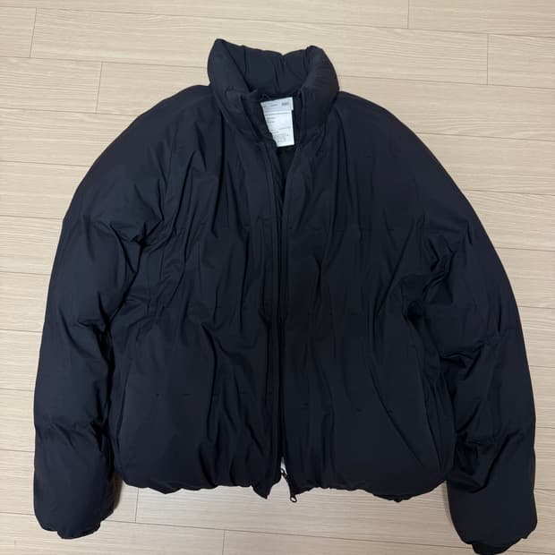 [M] 포스트 아카이브 팩션 paf 5.1 라이트 다운 자켓 블랙