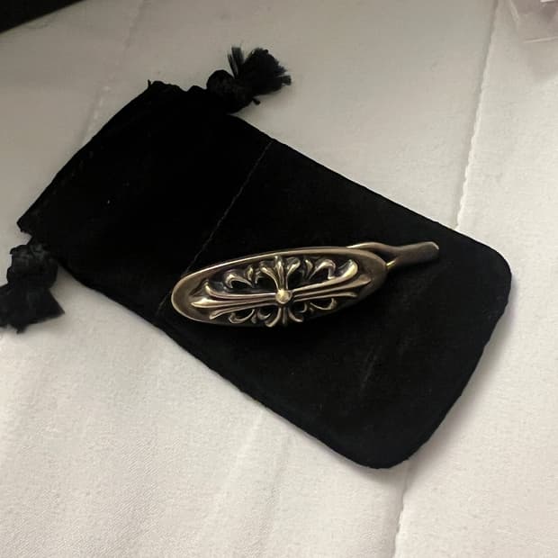 정품) 크롬하츠 플로럴 헤어핀