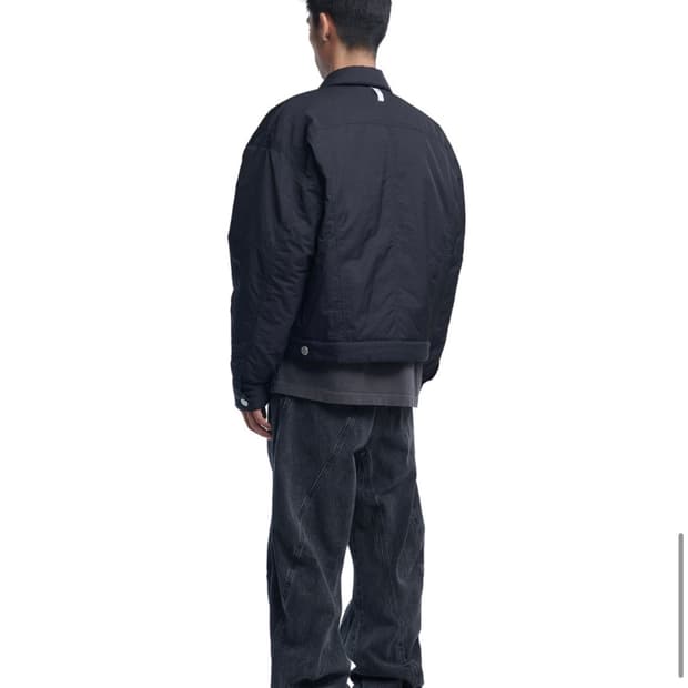 노메뉴얼 흑청 데님 24fw T.S DENIM PANTS