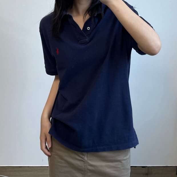 폴로 랄프로렌 신형 네이비 pk 카라 티셔츠