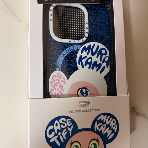 (한정판 화이트링) 무라카미 x 케이스티파이 16프로 도브 컬렉션