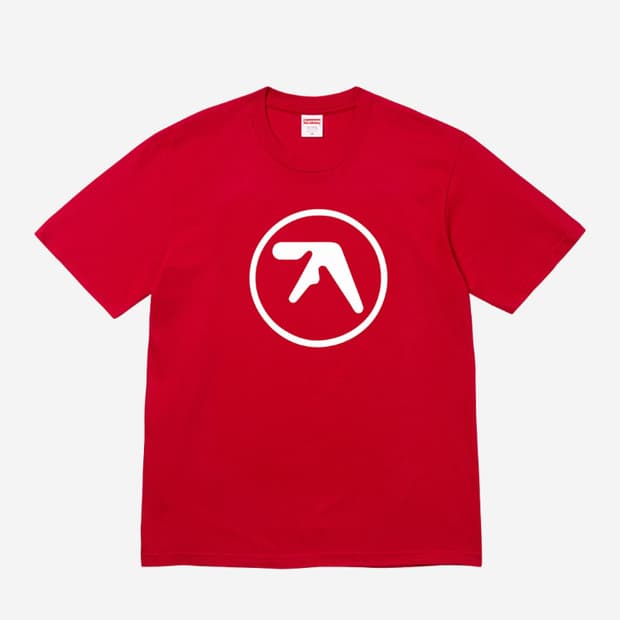 25ss SUPREME x APHEX TWIN t-shirt