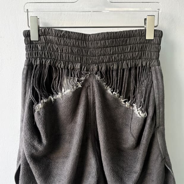 릭오웬스 14FW 펠트 복싱 쇼츠 