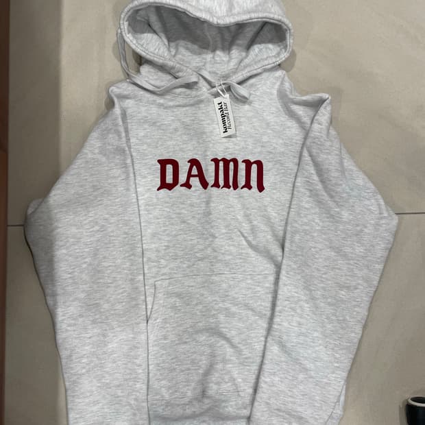 L) 컴팩트 레코드바 DAMN 후드티