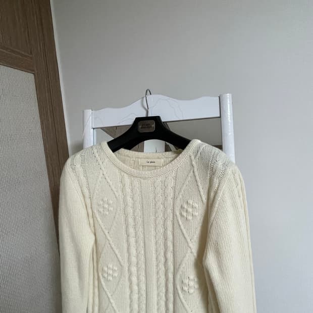 르플레인 리벳 니트 원피스 레이지샵 리에뜨 릴리코츠