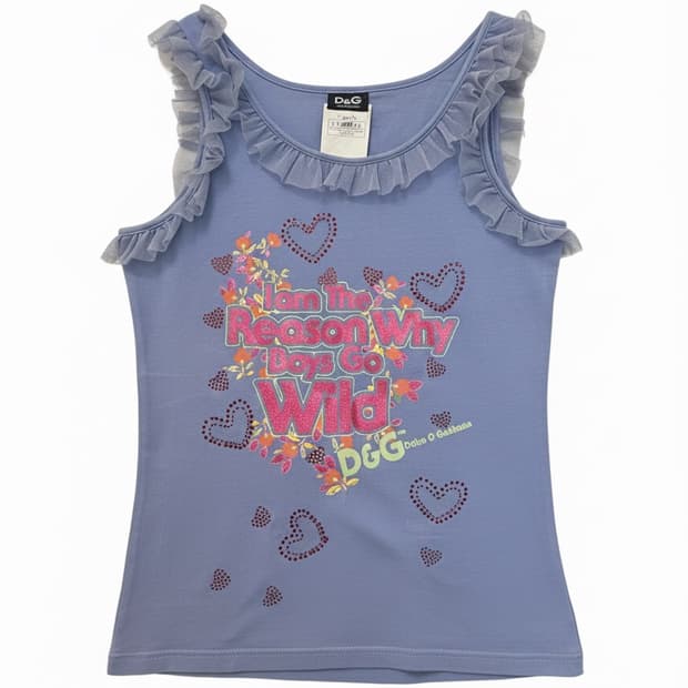 D&G Dolce & Gabbana Sleeveless Top