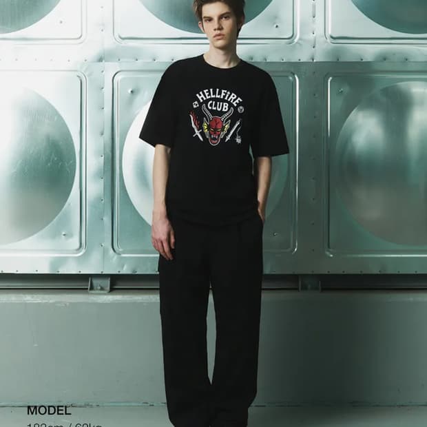 기묘한 이야기 스띵 헬파이어 클럽 티셔츠