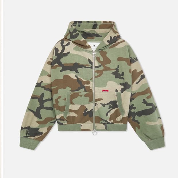 Scuffers 카모 후드집업