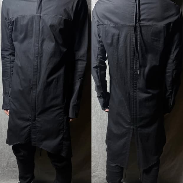 incarnation high neck long jacket