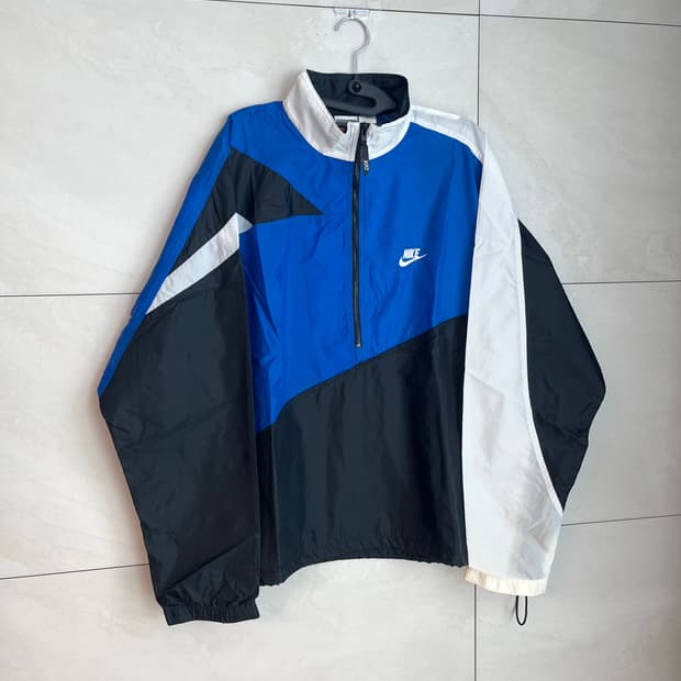 00s 나이키 올드스쿨 하이넥 바람막이 [L]