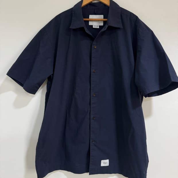 WTAPS 립스탑 숏슬리브 셔츠. 03사이즈 