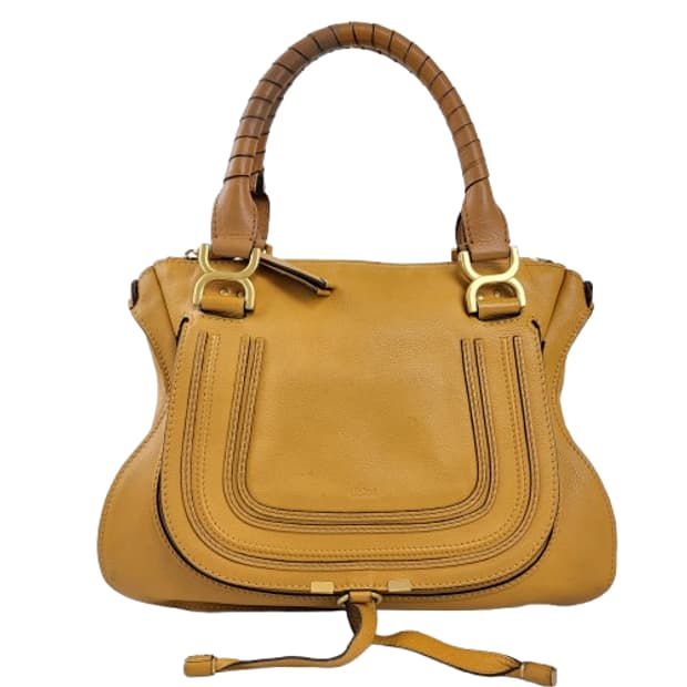 정품 끌로에 마르씨 미디엄 머스타드