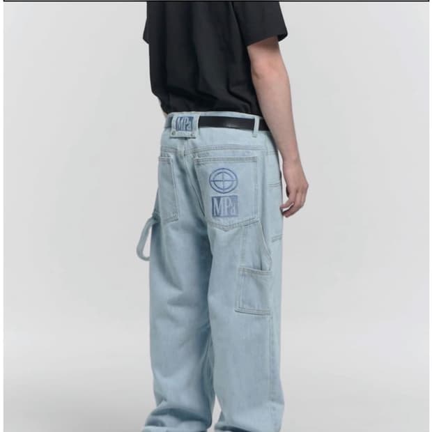 MPa PAINTER DENIM PANTS (STEEL BLUE)