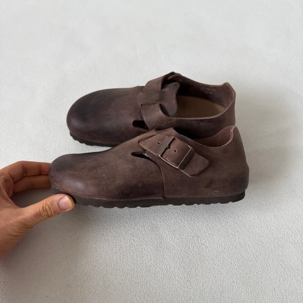 [225]버켄스탁(BIRKENSTOCK) 런던 레더