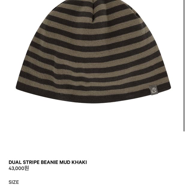 코이세이오 스트라이프 비니