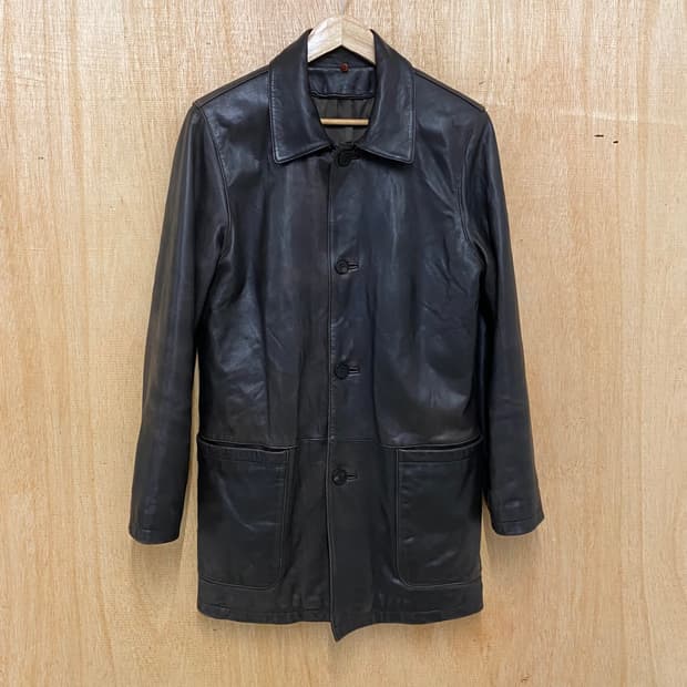 VTG leather coat 빈티지 레더 코트