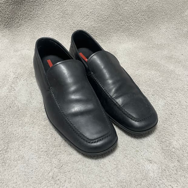 265) 프라다 스포츠 레더 로퍼 구두