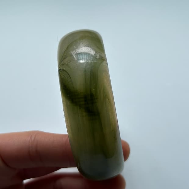 아크릴 마블 뱅글