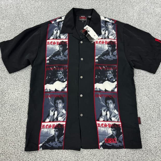 [데드스탁] 스카페이스 알파치노 셔츠 