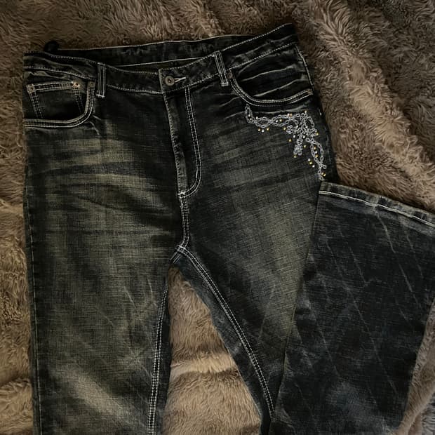 일본빈티지 큐빅 팬츠