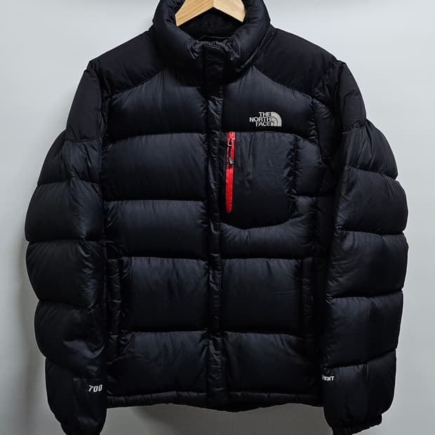 노스페이스 여성 700필 구스패딩 L90
