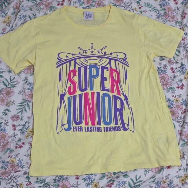 슈퍼주니어 슈퍼쇼4 ss4 elf 도쿄일본판 희귀매물 콘서트 공식 티셔츠