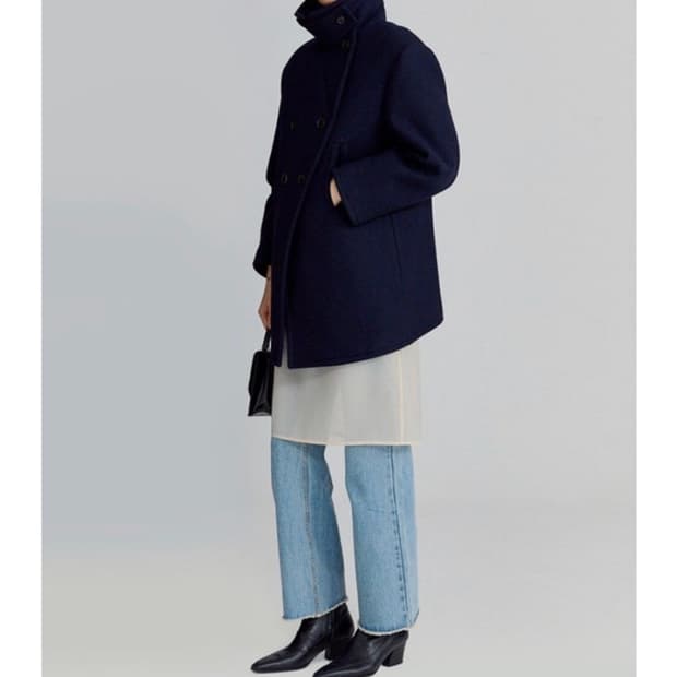 렉토 네이비 피코트 M