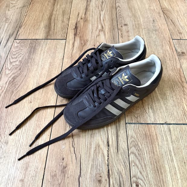 아디다스 삼바 OG 다크 브라운 