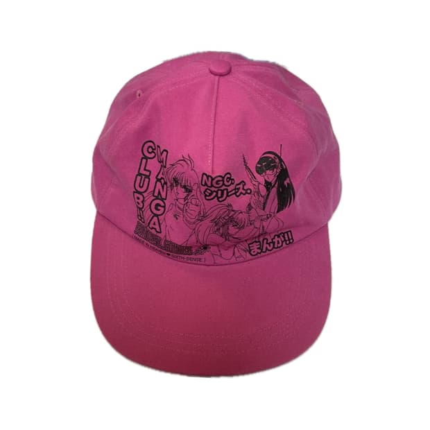 나이스고스트클럽 망가클럽 걸스 캡 (핑크)