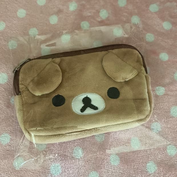 리락쿠마 파우치 새상품