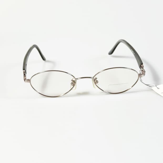 R&B EYEWEAR 골드 메탈 슬림 오벌 프레임 빈티지 안경