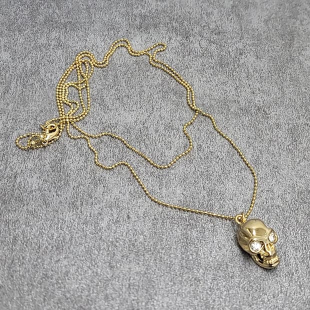 skull necklace