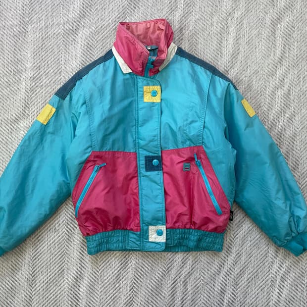 8~90s 아식스 x 피터 스테이네브론 멀티 패널 블록 재킷