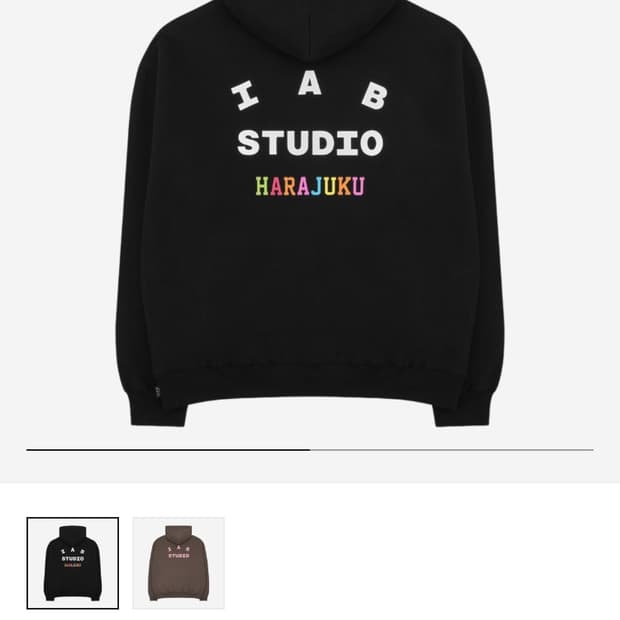 아이앱 하라주쿠 후드티
