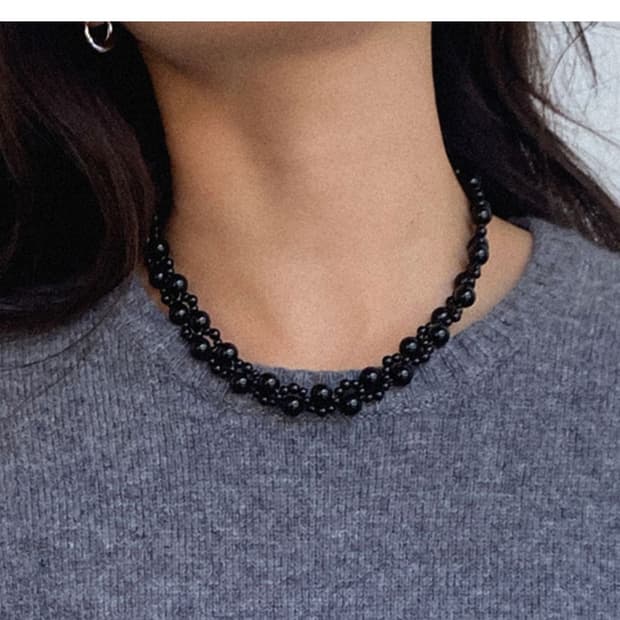마르타 Blackberry necklace _ s