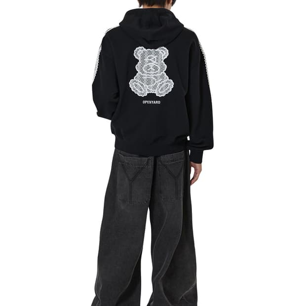 (택O) 오와이 OY 레이스 돌리 후드집업 (블랙) (m)