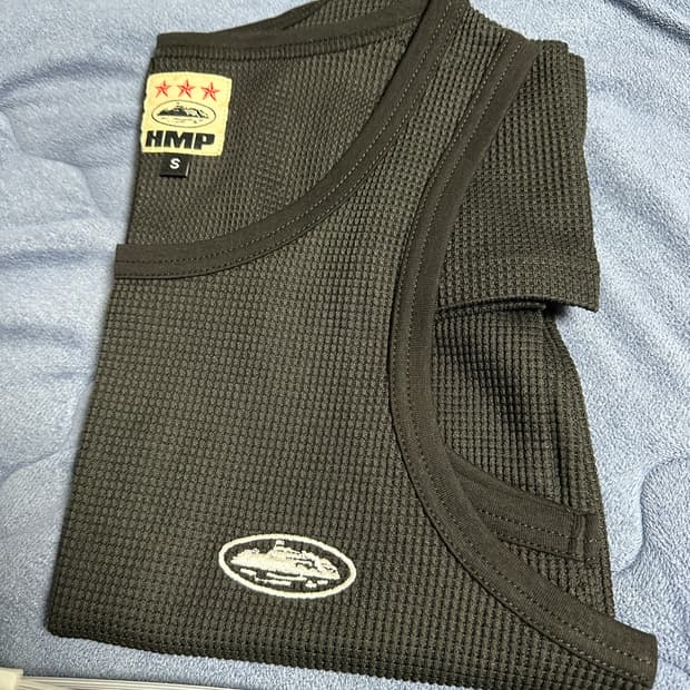 코르테즈 와플 탱크탑 3개입