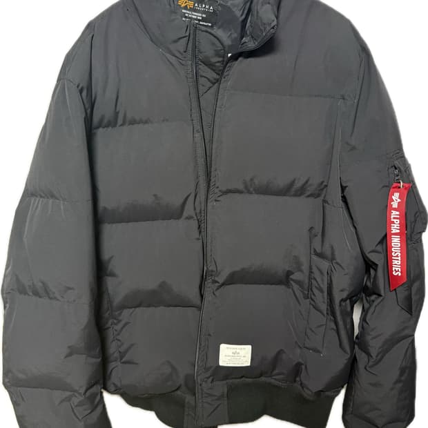 알파 인더스트리 ma-1 패딩 자켓