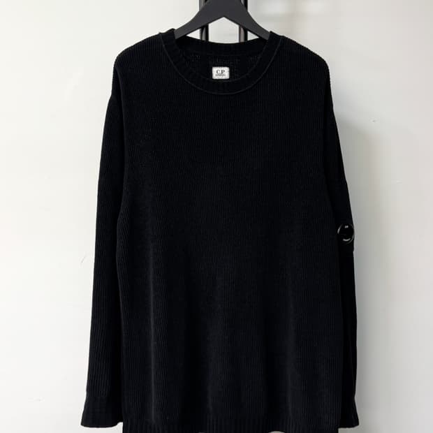 씨피컴퍼니 20F/W 렌즈 와펜 리브드 스웨터