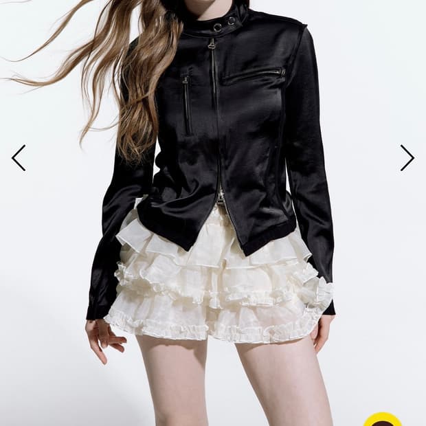 러프넥) 튜튜 팬츠스커트 Cream F