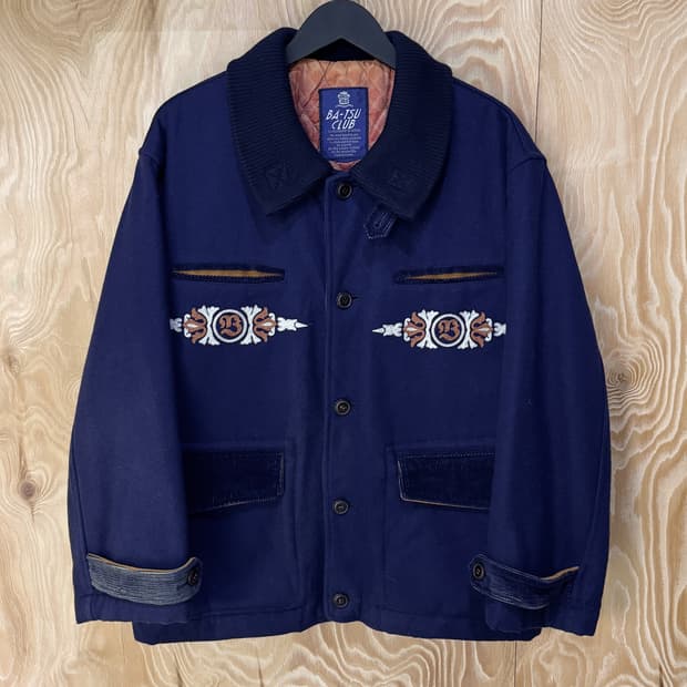 바츠 90‘s 웨스턴 엠브로이드 울 자켓