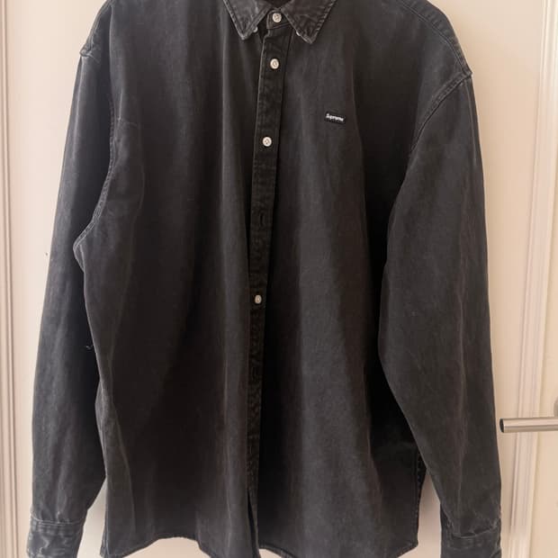 슈프림( SUPREME) 스몰박스로고 데님 셔츠 25ss XL