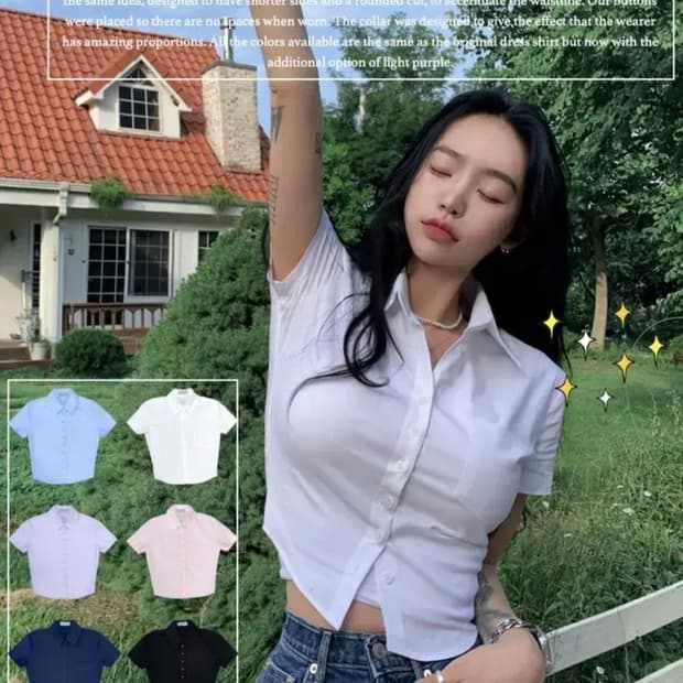 페일제이드 pj dress shirt (반팔셔츠) 2종 