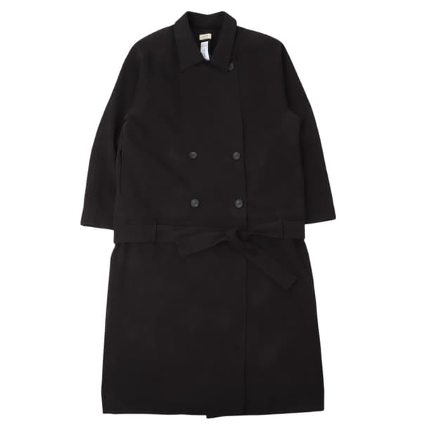 Eonts 애옹쓰 로우웨이스트 트렌치 코트