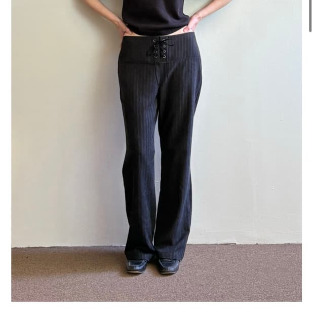 쉬이즈큐트 아일렛 팬츠 블랙